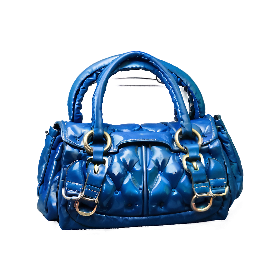 Blue Handbag Png 84