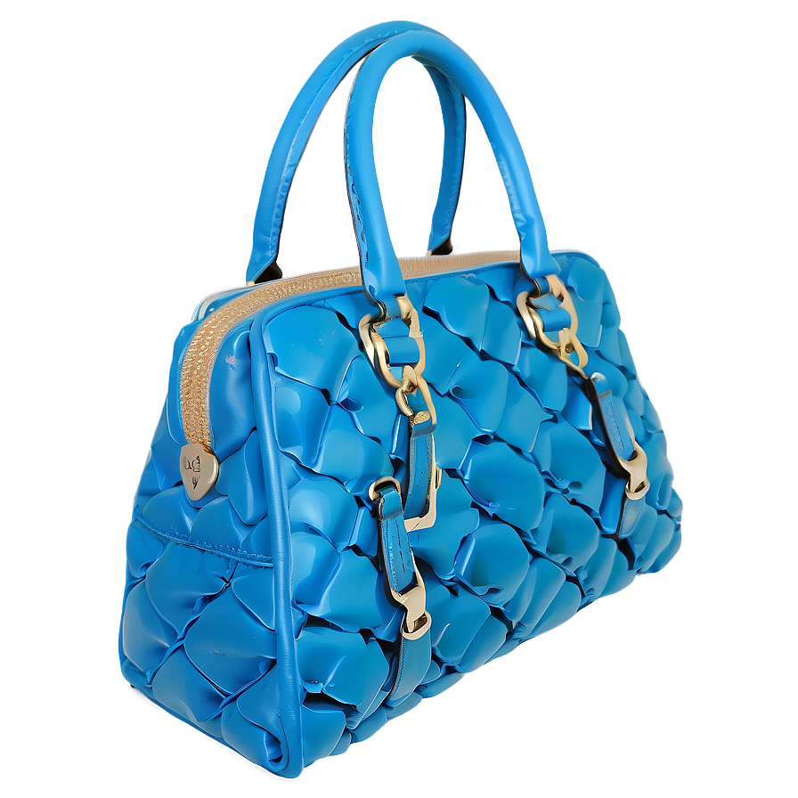 Blue Handbag Png Ldv38