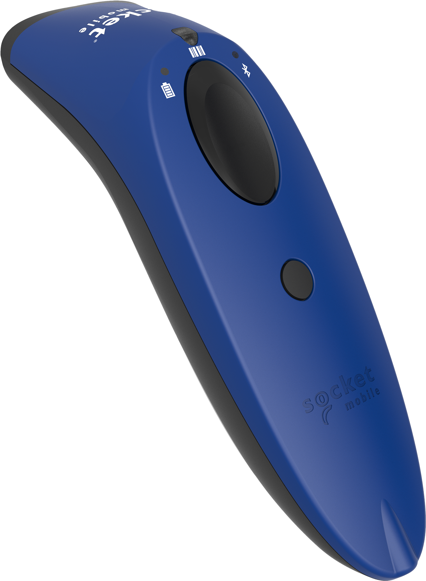 Blue Handheld Barcode Scanner