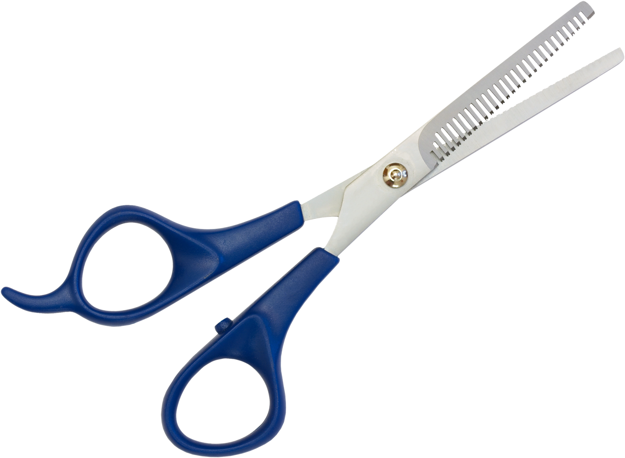 Blue Handled Texturizing Hair Scissors