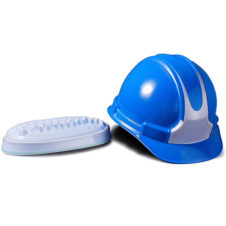 Blue Hard Hat PNG 05252024 PNG with transparent background