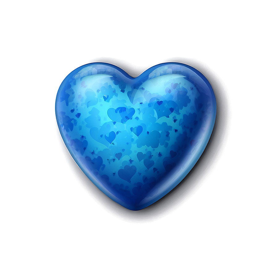 Blue Heart Emoji PNG Image wcq24 PNG with transparent background