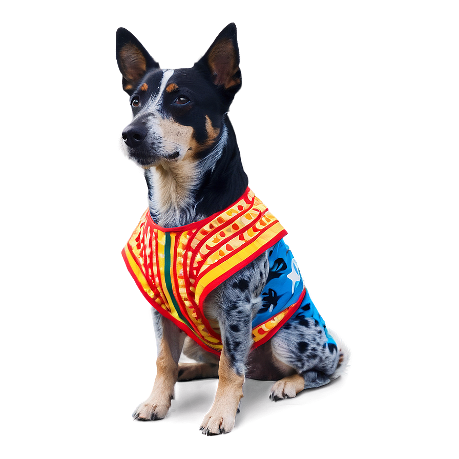 Blue Heeler In Costume Png Pwf