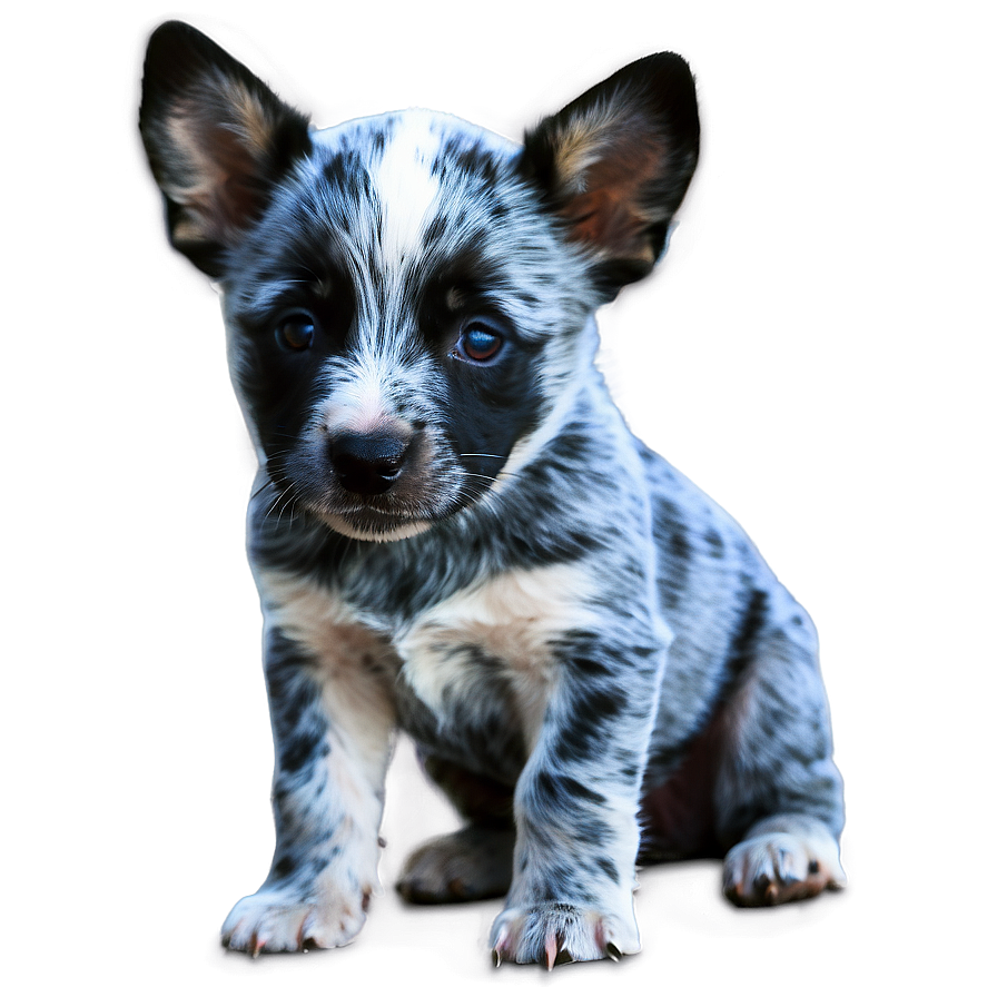 Blue Heeler Puppy Png 13