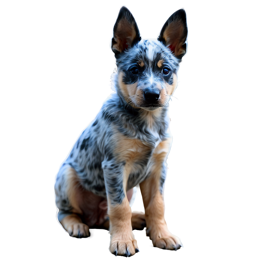 Blue Heeler Puppy Png 16