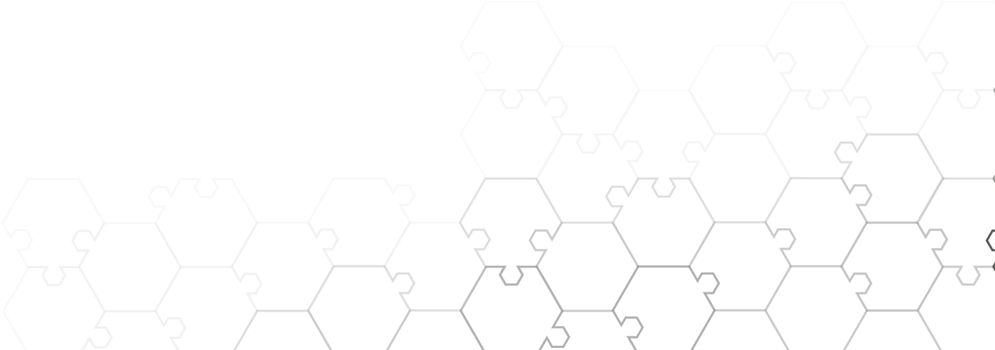 Blue Hexagonal Pattern Gradient