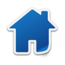 Blue House Icon