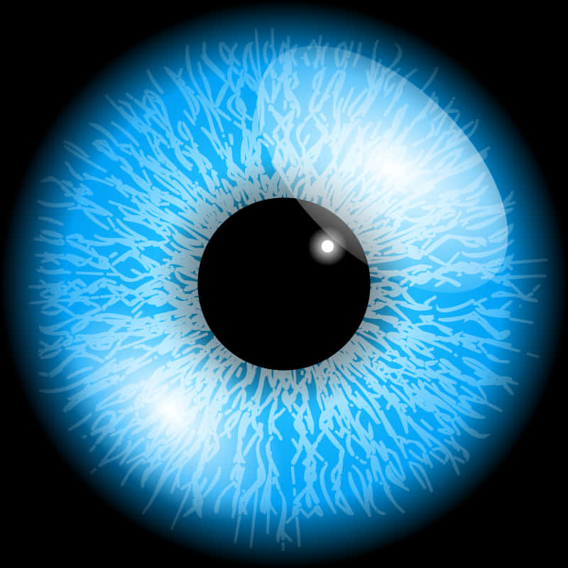 Blue_ Human_ Eye_ Closeup_ Illustration