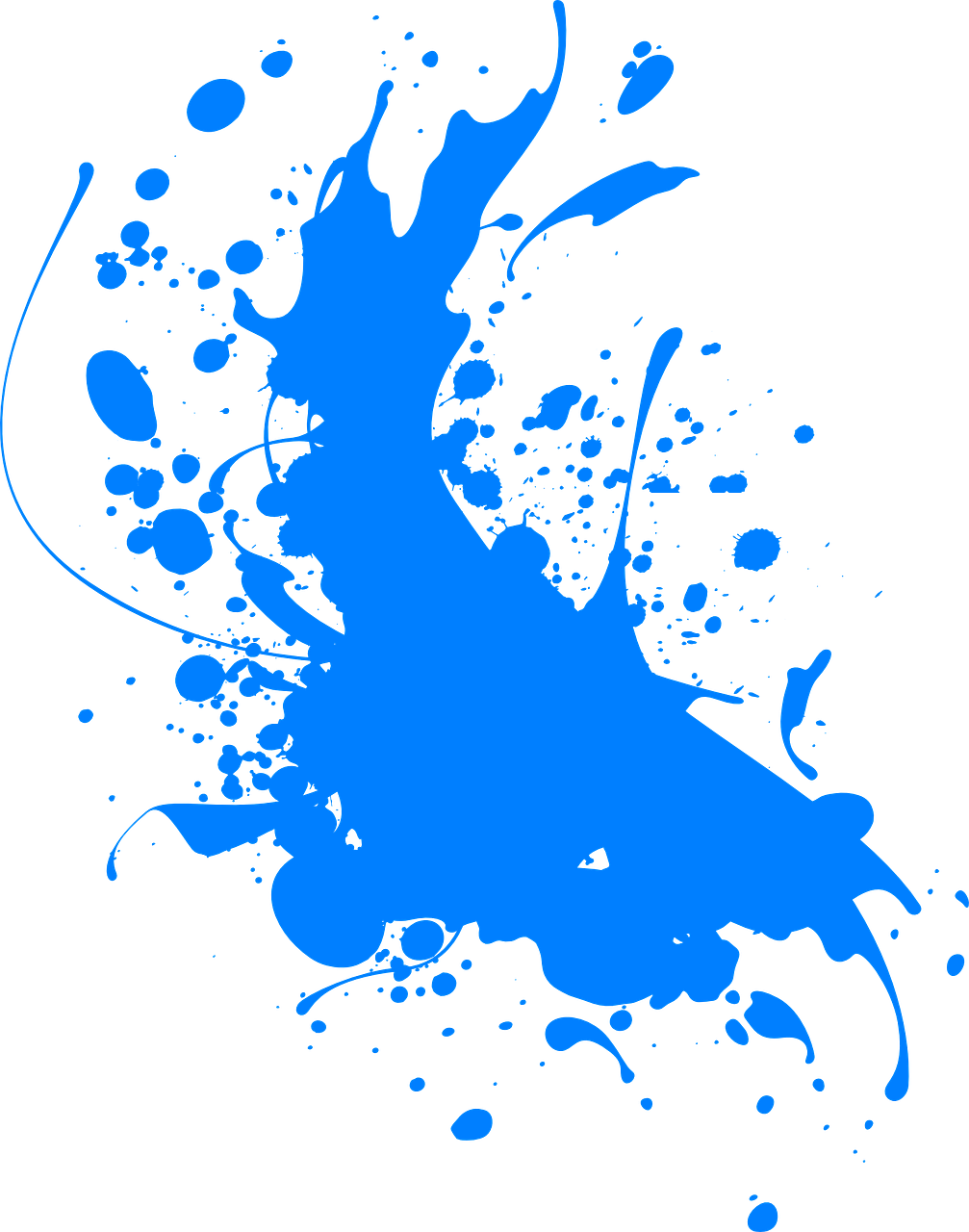 Blue_ Ink_ Splash_ Abstract