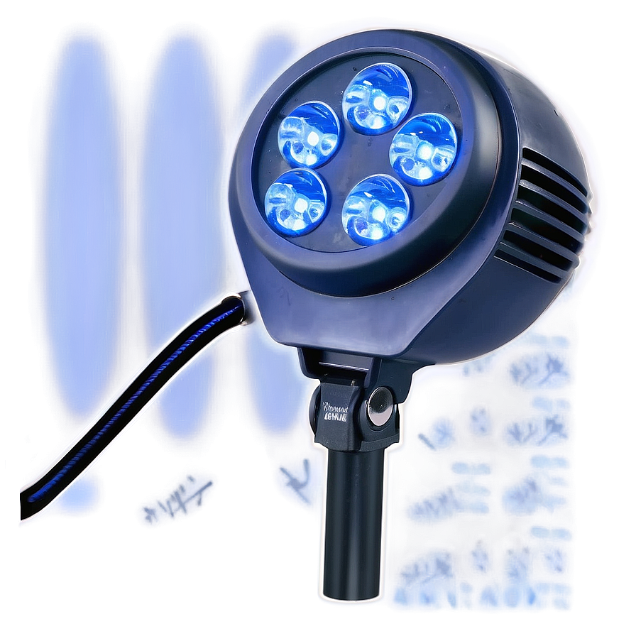 Blue LED Light PNG iaq88 PNG image with a transparent background, free high-resolution download
