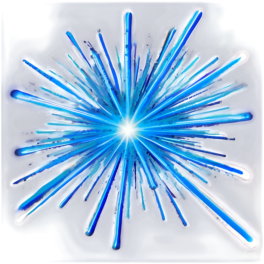 Blue Light Burst PNG 06122024 PNG image with a transparent background, free high-resolution download