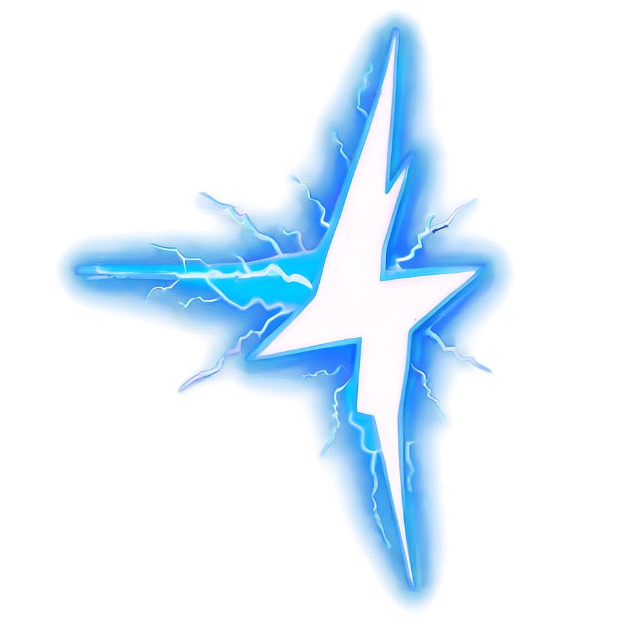 Blue Lightning Bolt PNG 05042024 PNG image with a transparent background, free high-resolution download