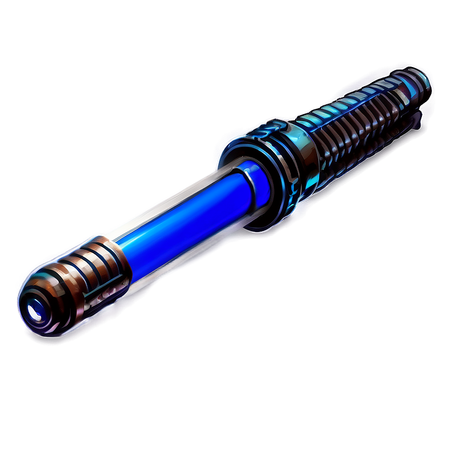 Blue Lightsaber Blade Closeup Png Yml