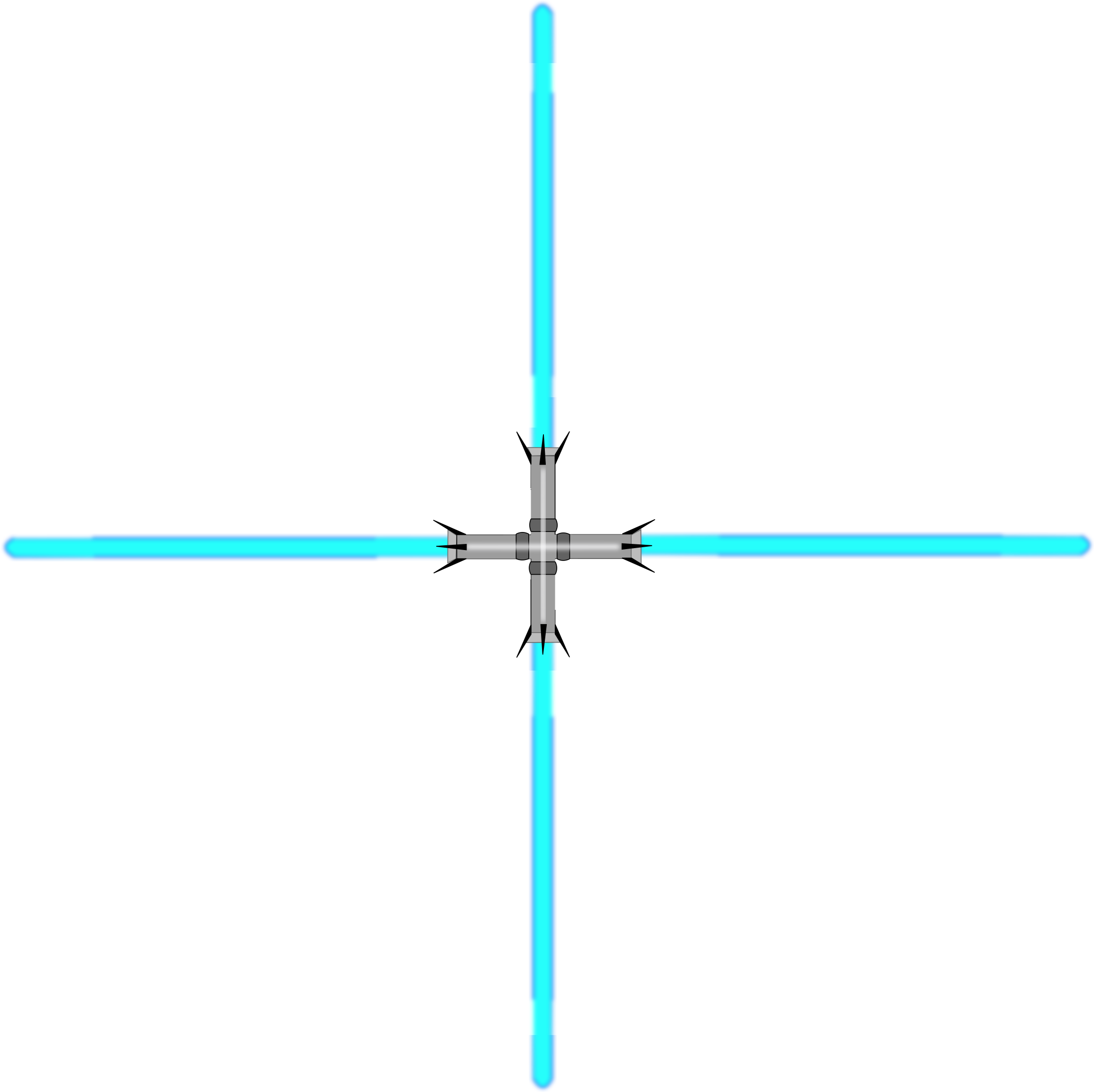 Blue Lightsaber Crossguard Design