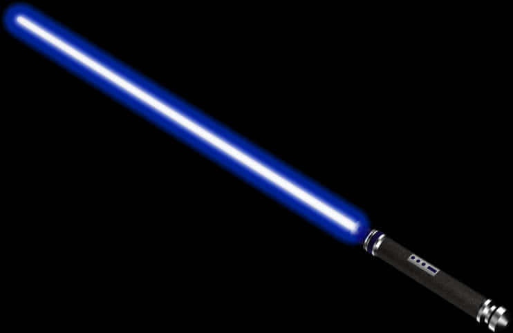 Blue Lightsaber Illuminated