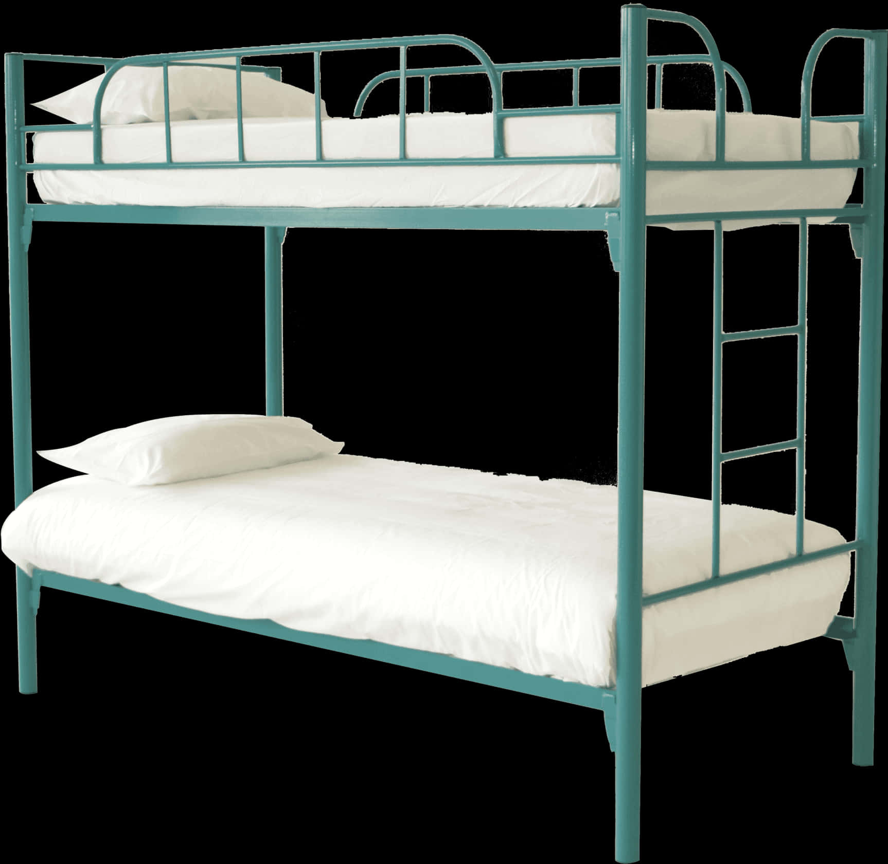 Blue Metal Bunk Bed