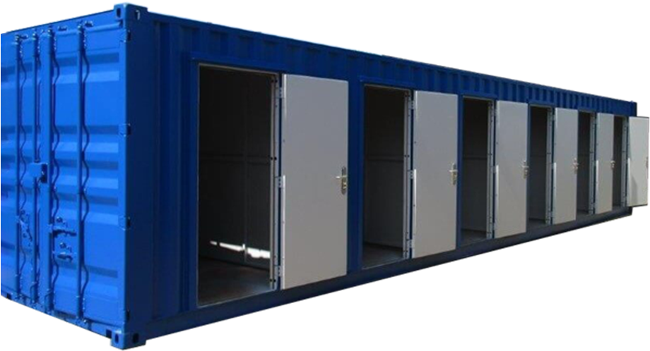 8 Ft By 5 Ft Storage Container - Shipping Container, HD Png Download PNG with transparent background