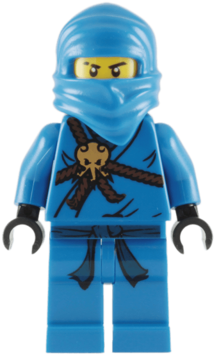 Blue Ninja Lego Figure Ninjago