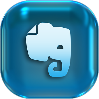 Blue Note App Icon PNG with transparent background