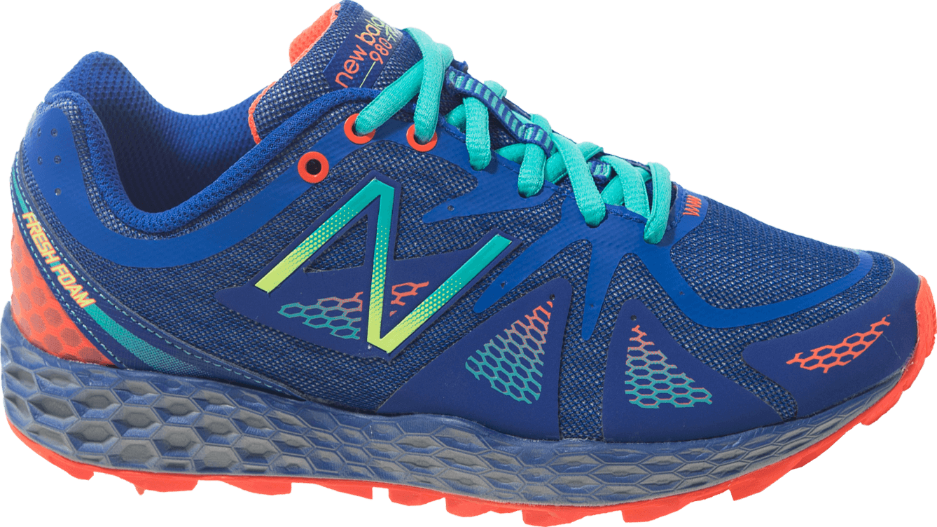 Blue Orange Trail Running Shoe