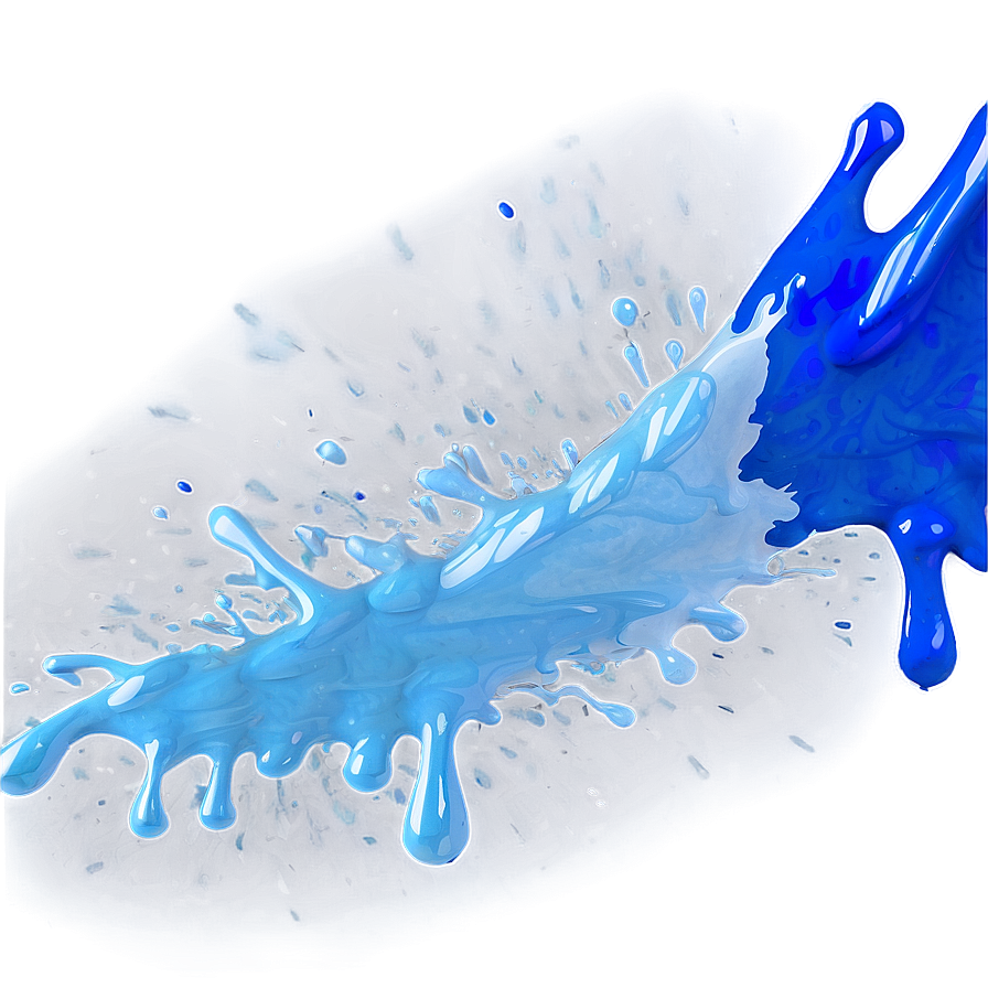 Blue Paint Splash Png Tdw48