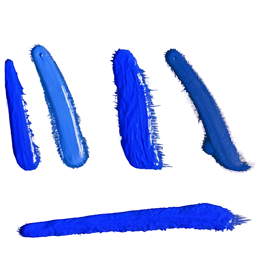 Blue Paint Stroke Png 96