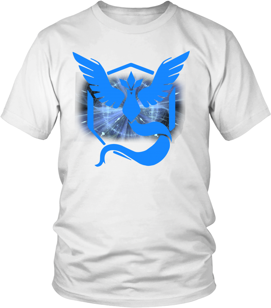 Blue Phoenix Graphic T Shirt Design