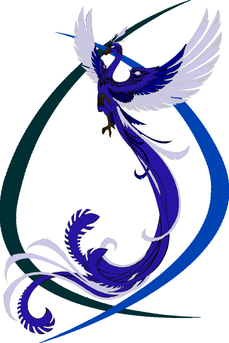 Blue Phoenix Transparent Background, HD Png Download PNG with transparent background