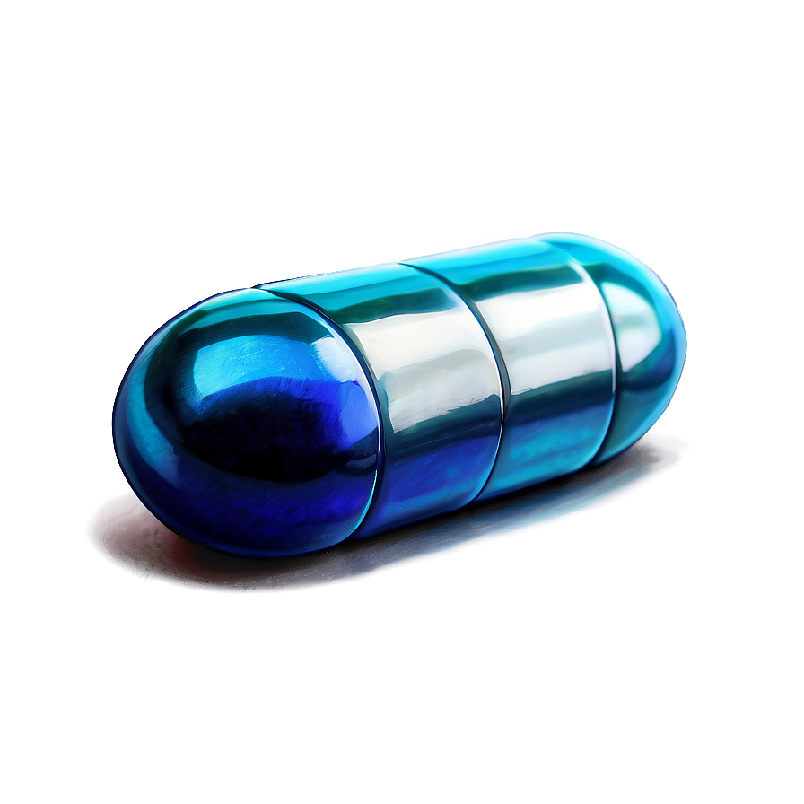 Blue Pill Watercolor Png 18