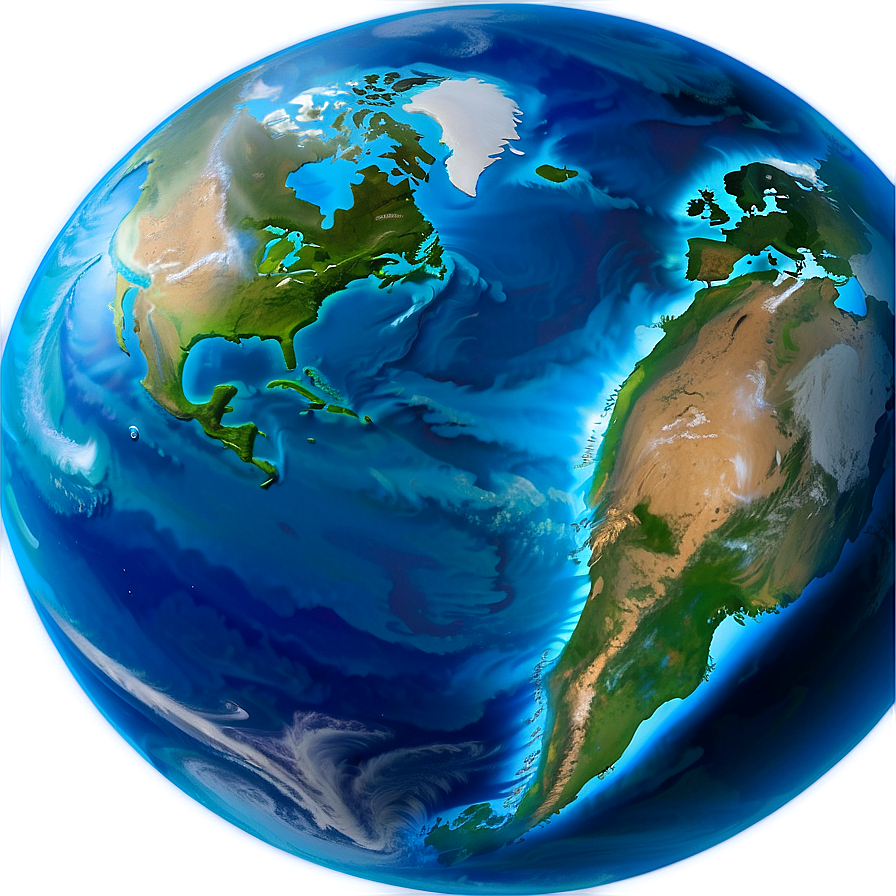 Blue Planet In Space Png 80