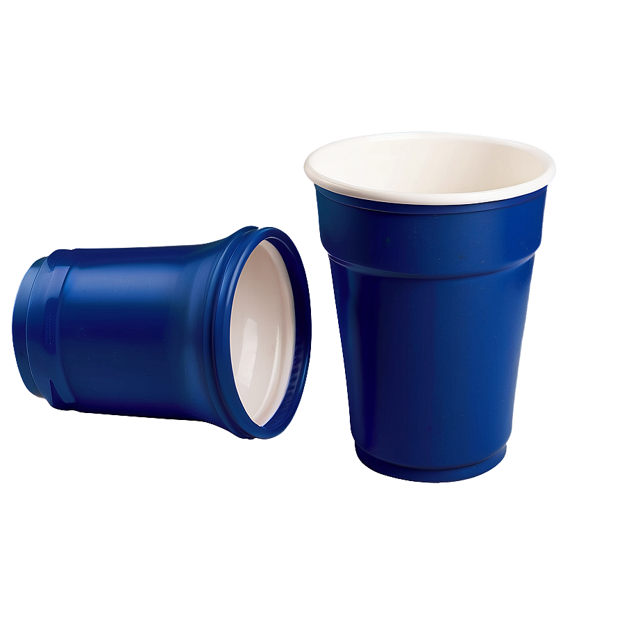 Blue Plastic Cup Png Qax52