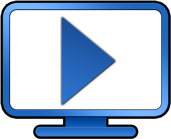 Bws Livestreaming Tv Playwhite - Tv Stream Icon Png PNG with transparent background