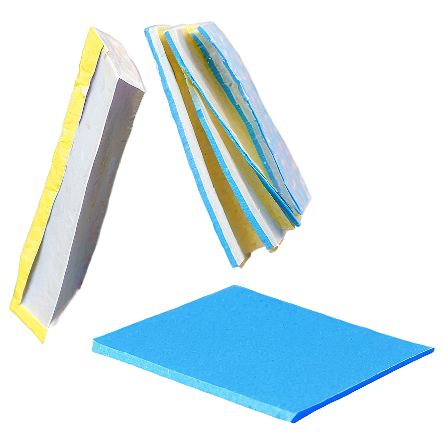 Blue Post It Note PNG 13 PNG with transparent background