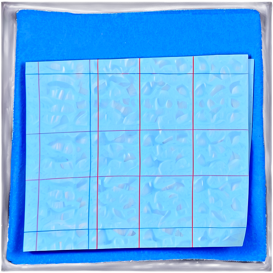 Blue Post It Note PNG uhg PNG with transparent background