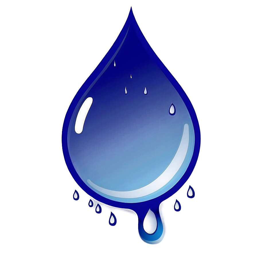 Blue Raindrop Icon PNG 48 PNG image with a transparent background, free high-resolution download