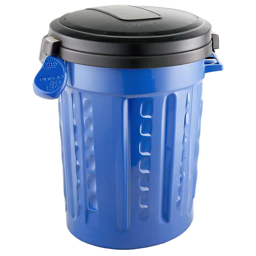 Blue Recycling Bin PNG 59 PNG image with a transparent background, free high-resolution download