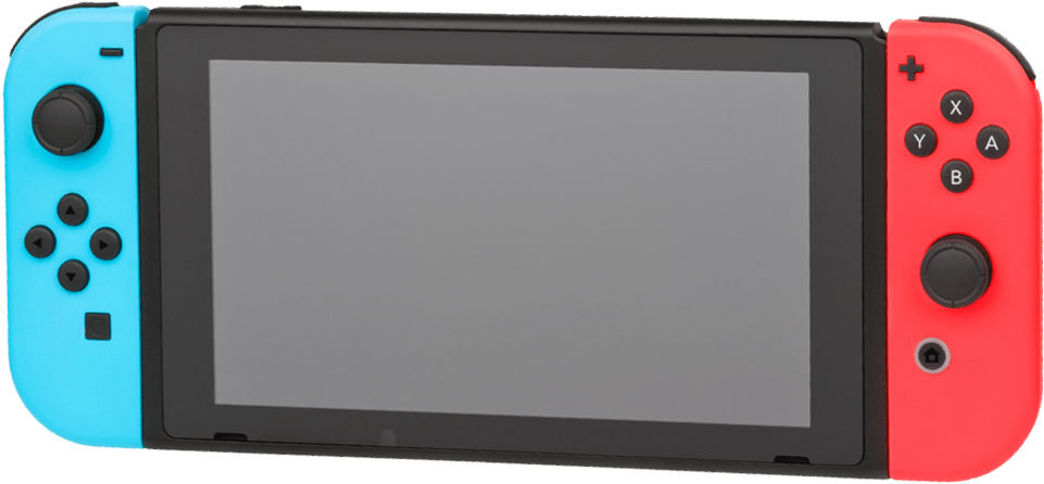 Nintendo Switch Handheld Game Console - Nintendo Switch Transparent Background, HD Png Download PNG with transparent background