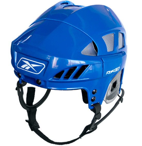 Blue Reebok Hockey Helmet, HD Png Download PNG with transparent background