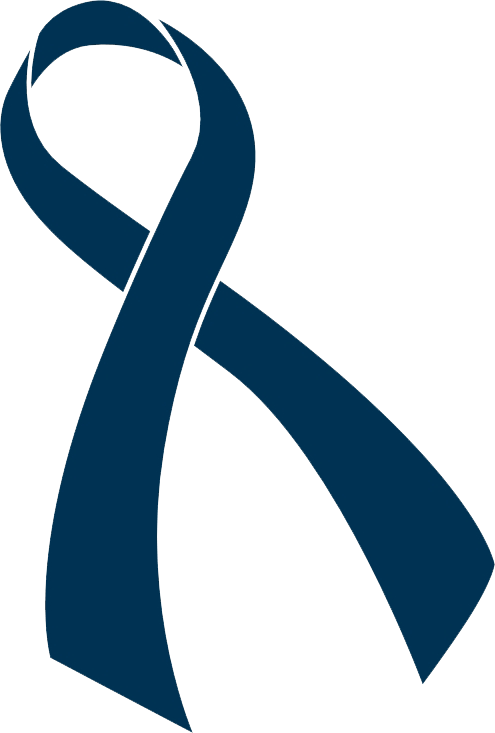 Blue Ribbon Awareness Symbol