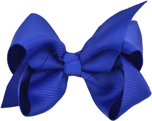 Blue Ribbon Bow Isolated