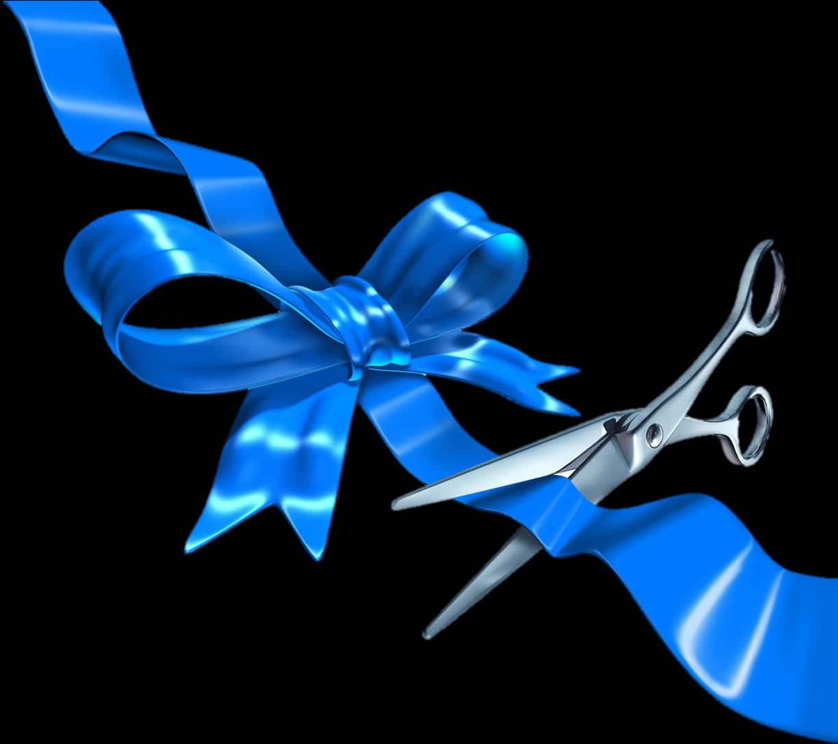 Opening Ceremony, Business, Ribbon, Blue, Bow Tie Png - Grand Opening Blue Ribbon Cutting, Transparent Png PNG with transparent background