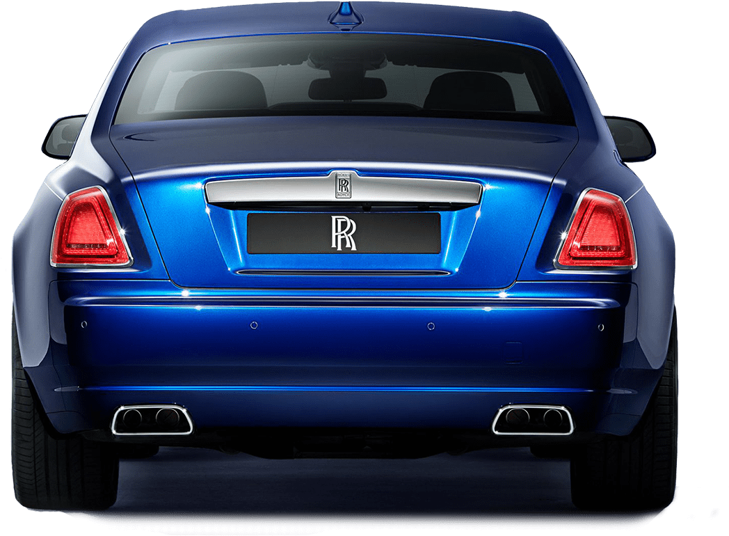 2019 Rolls-royce Ghost Rear - Rolls Royce Ghost Back, HD Png Download PNG with transparent background
