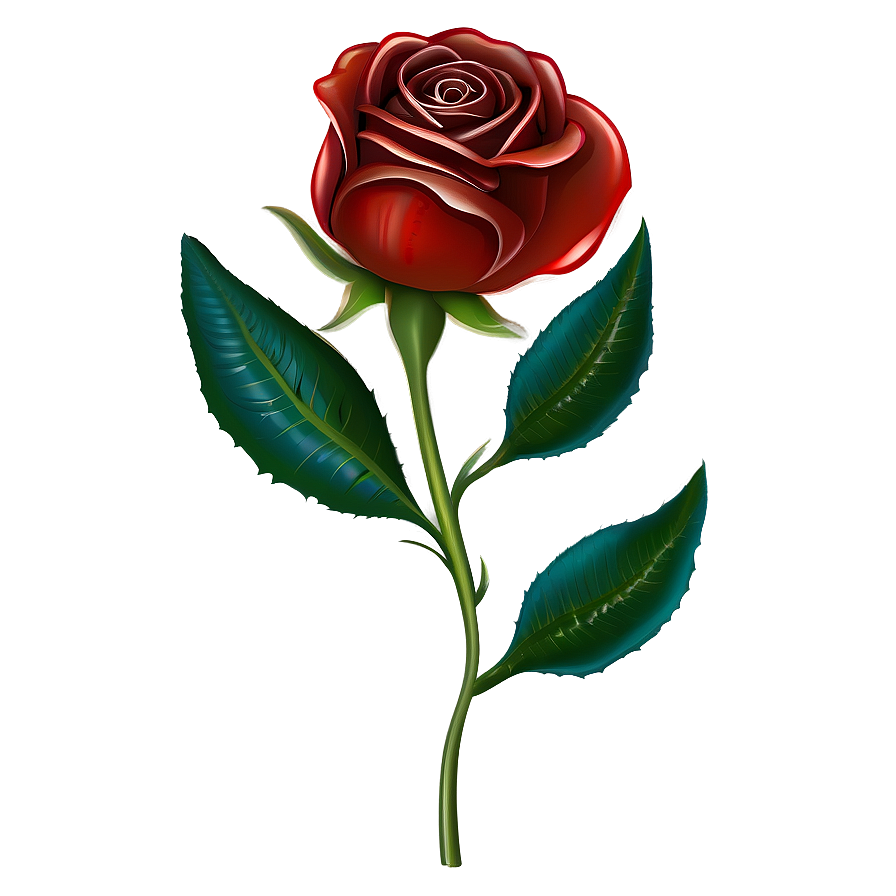 Blue Rose Drawing Png Rkj18