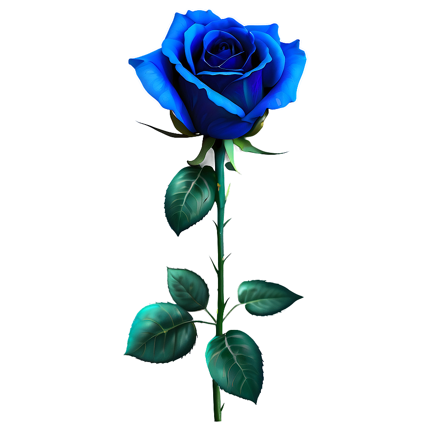 Blue Rose Garden Png 15