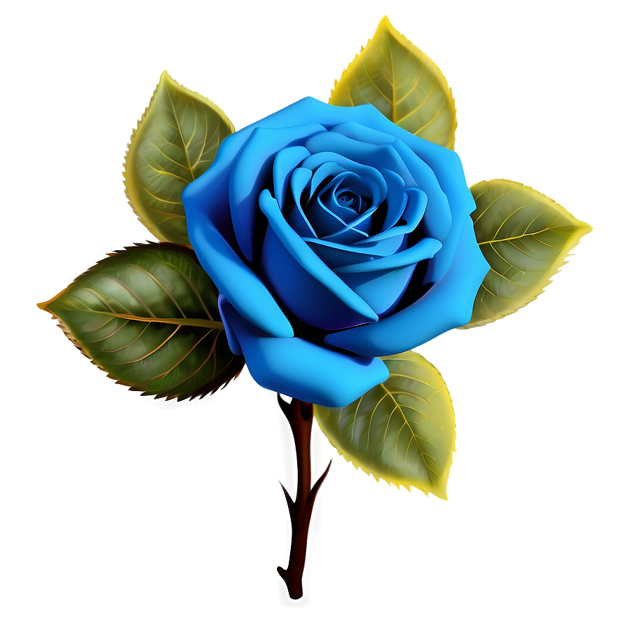 Blue Rose Garden Png 70