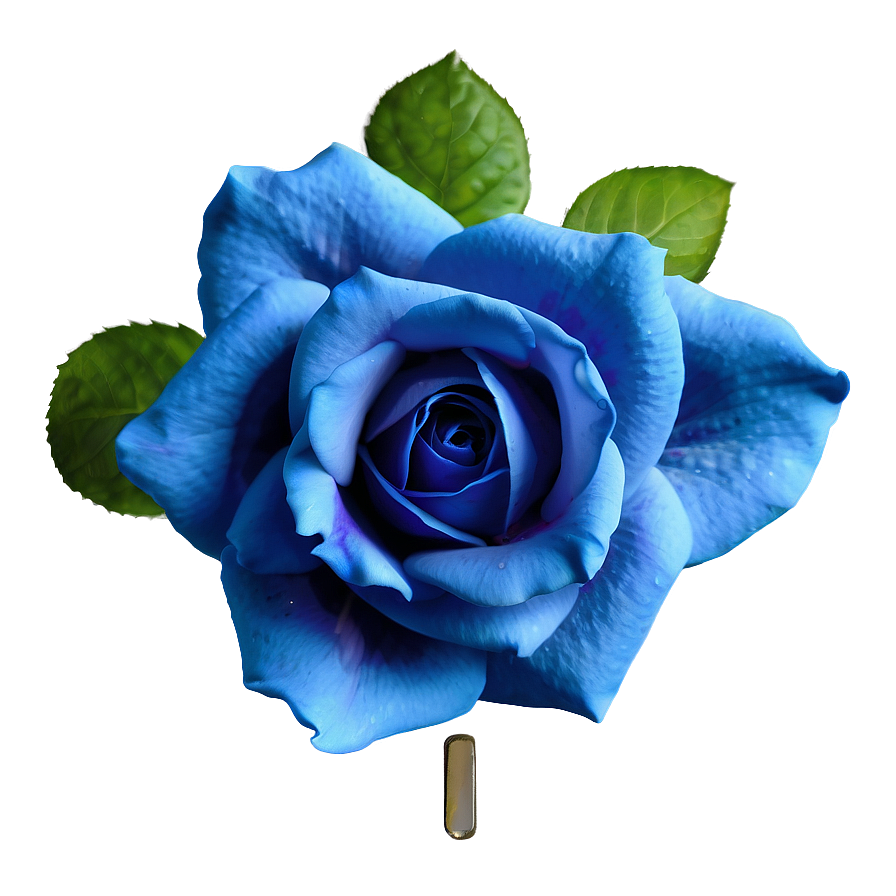 Blue Rose Petals Png 44