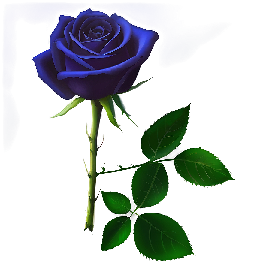 Blue Rose PNG 06202024 PNG with transparent background