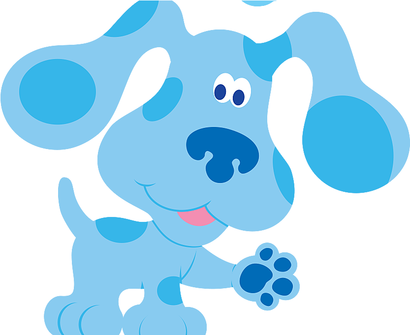 Blue's Clues Cartoon Dog Illustration