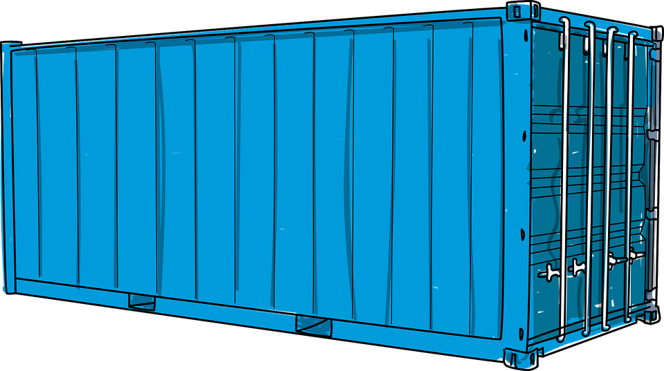 Container, Export, Exported, Import, Load, Distribution - Shipping Container, HD Png Download PNG with transparent background