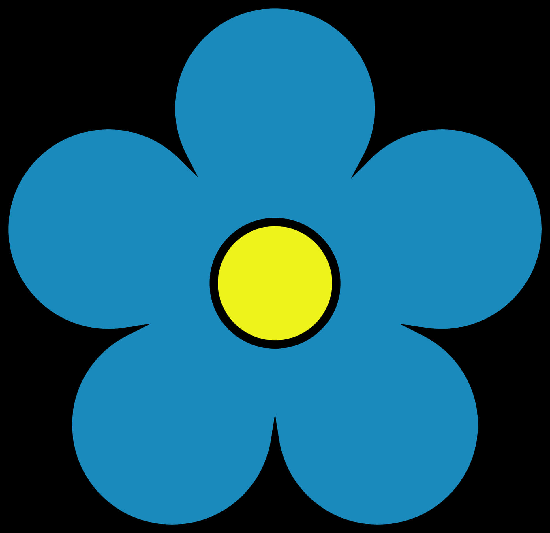 Blue Flower Png Clipart, Transparent Png PNG with transparent background